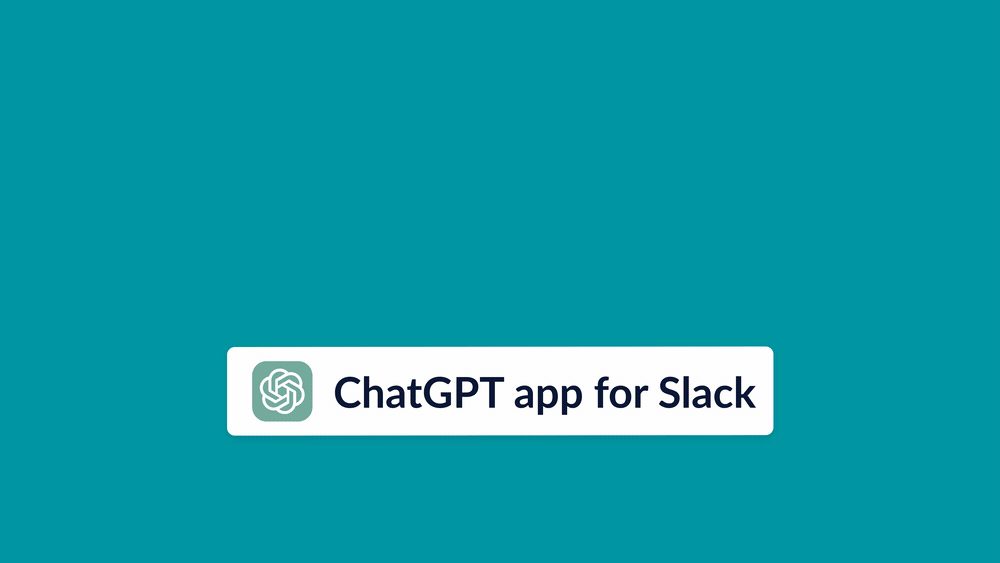 ChatGPT for Slack -demo