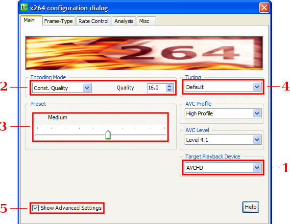 encoder profile handbrake blu ray