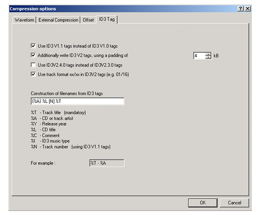 exact audio copy log file