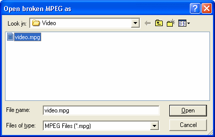 How To Repair Mpeg Files