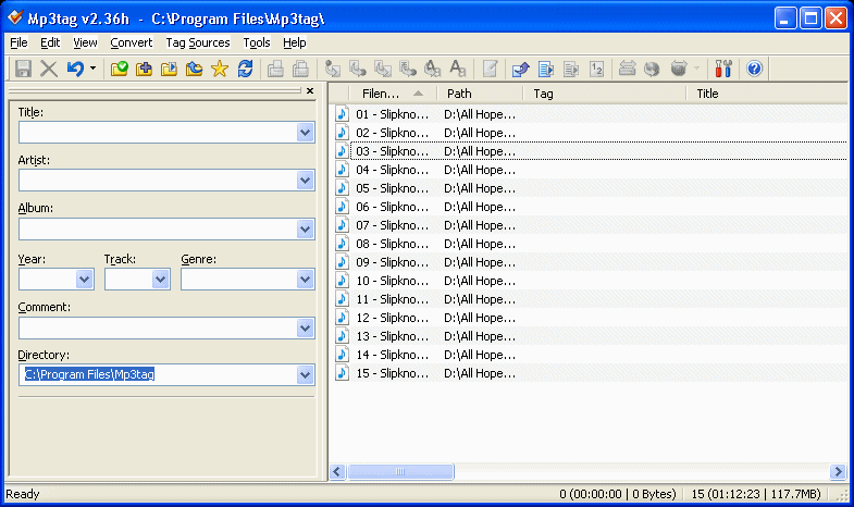 mp3tag cannot open file for writing