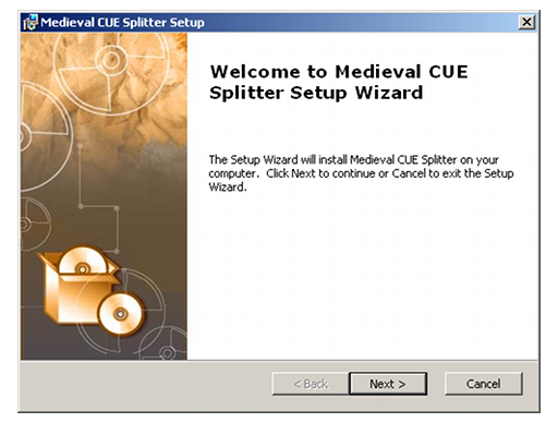 unable to install midieval cue splitter