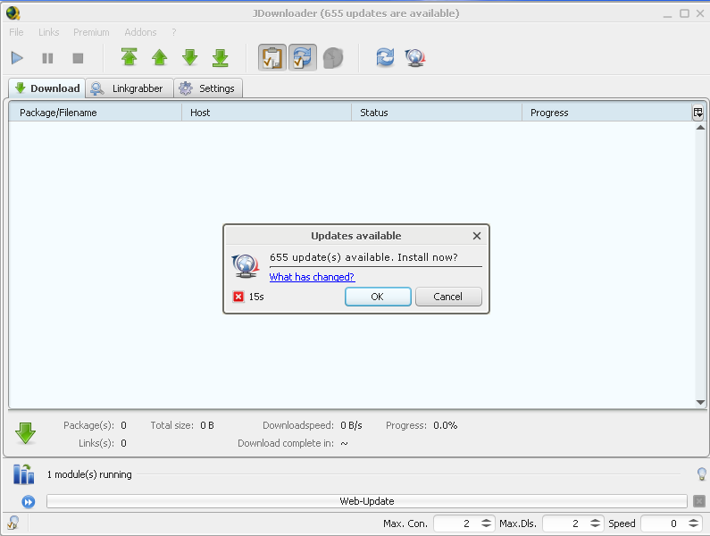 jdownloader 2 no subfolder