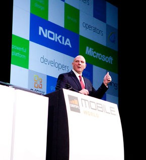 Steve Ballmer explains why the consumer business is all about the vendors