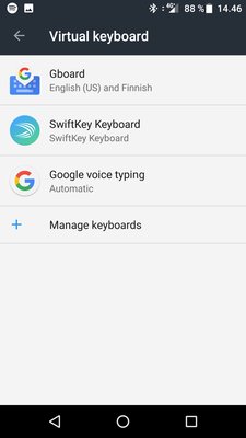 List of allowerd keyboard apps in Android