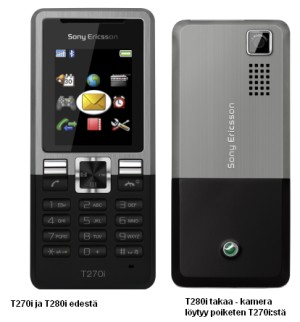 Sony Ericsson T270i ja T280i