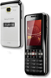 Sony Ericsson Z780 ja G502