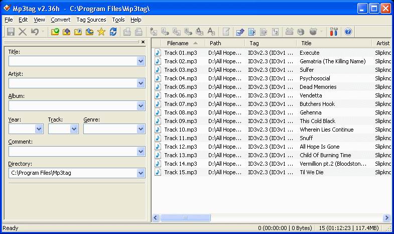 mp3tag copy tags from one file to another