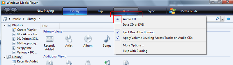 how to use media player to burn cds how to use media player to burn cds