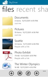 SkyDrive app released for Windows Phone and iOS