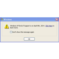 Windows XP -käyttäjä: Tietokoneeseesi ilmestyy pop up -viesti 8. maaliskuuta