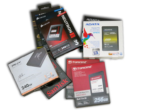 Artikel: 10 SSD'er på 240 og 256 GB