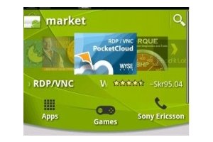 Sony Ericsson uusi Android Marketia
