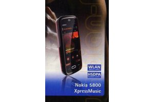 Uusi kuva Nokian kosketusnyttlaitteesta - 5800 XpressMusic?