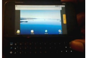 Videolla: N900 pyritt Android Froyoa
