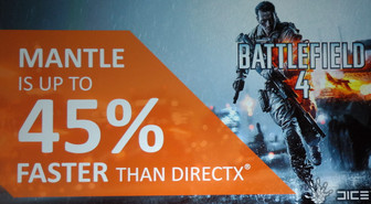 AMD: Battlefield 4 jopa 45% nopeampi Mantle-rajapinnalla