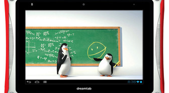 DreamWorksilta lapsille suunnattu 8 tuuman Android-tabletti keväällä