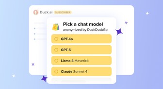 DuckDuckGon maksullinen tilaus sisältää nyt kehittyneitä tekoälymalleja