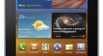 Samsung aloittaa Galaxy Tab 7.0 Plussan myynnin 13. marraskuuta