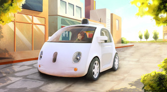 Google rakensi mopoauton, jossa ei ole rattia