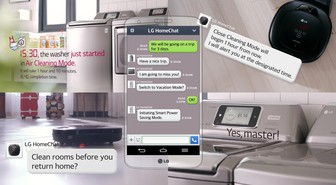 LG vie kodinhoidon uuteen aikaan: kodinkoneiden kanssa voi käydä pikaviestikeskusteluita