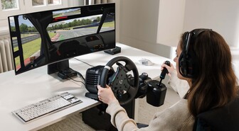 Logitechin uusi rattiohjain lupaa ajamiseen realismia modulaarisella rakenteella