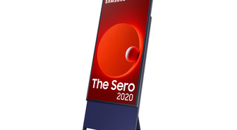 Samsungin kääntyvä The Sero -televisio saapuu Suomeen - katso sisältöä vaaka- tai pystytilassa