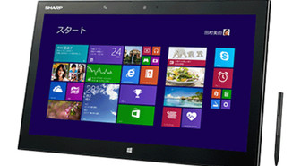 Sharpilta uusi 15,6 tuuman Windows 8.1 -tabletti 3200 x 1800 -resoluution näytöllä
