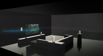 Sony julkaisi neljän kaiuttimen kotiteatterijärjestelmän, joka täyttää huoneen 360 asteen tilaäänellä