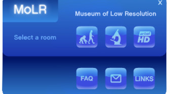 Sony promotoi Blu-raytä huumoripitoisella museosivustolla