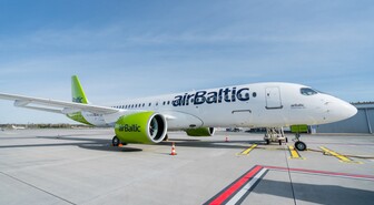 Lentoyhtiö airBaltic varustaa kaikki koneensa Starlink- satelliittinetillä