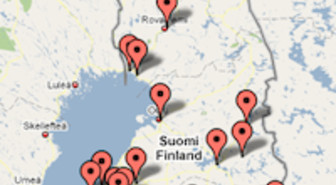 Ampparit.com vei uutisotsikot kartalle