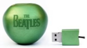 The Beatlesia myydään USB-omenoina