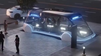 Elon Muskin Boring Company julkaisi videon, jossa tunnelia testataan Teslalla