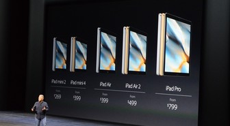 Apple pienensi akkua myös iPadistä