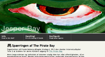 The Pirate Bay laittoi Tanskalle luun kurkkuun