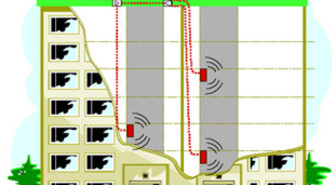 Töllö näkyviin kerrostalossa langattomasti