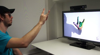 Microsoft vei Kinectin uudelle tasolle: Videolla reaaliaikainen käden ja sormien tunnistus