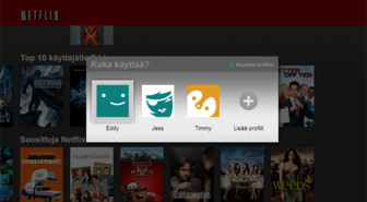 Netflix saa käyttäjäprofiilit