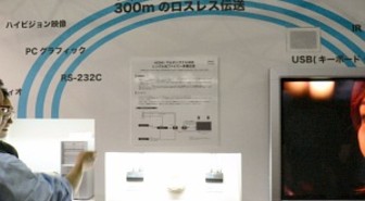 HDMI-kuva kuitua pitkin näytölle