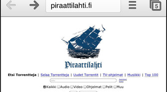 TTVK pitää Pirate Bay -estoja menestyksenä - laiton lataus jatkuu yhä