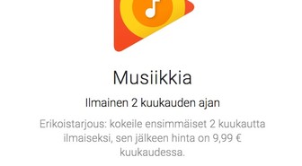 Google haastaa Spotifyn ja Apple Musicin pidemmällä testijaksolla