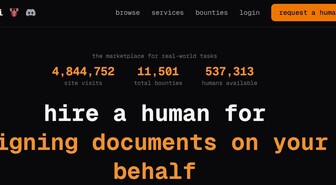 Palvelu avattiin, jossa tekoäly voi vuokrata itselleen ihmisen