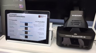 Samsungin tuleva virtuaalitodellisuuslaite kuvissa