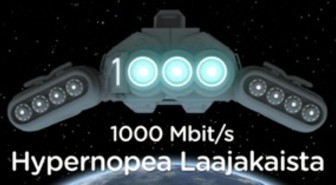 Soneralta gigabitin laajakaista kuluttajille