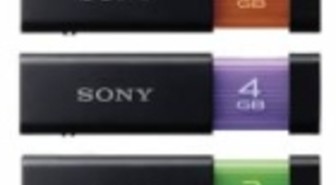 Sonyn MicroVault -muistitikkuihin mukaan elokuvia ja musiikkia