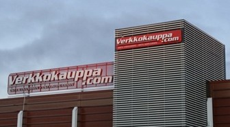 Tältä näyttää Oulun Verkkokauppa.com sisältä
