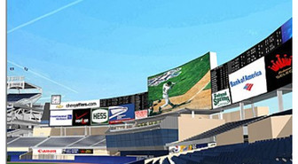 560 neliömetrin näyttö