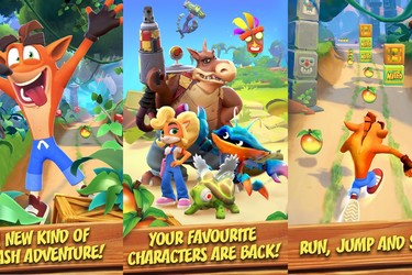 Crash Bandicoot Mobile -peli ilmestyi Google Play -sovelluskauppaan - peli testattavissa muutamissa maissa