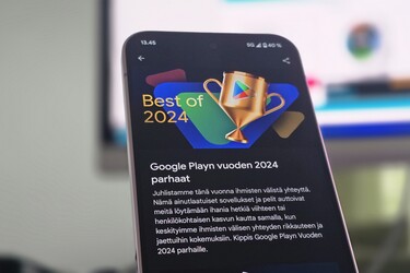 Tss Googlen valitsemat vuoden parhaat sovellukset ja pelit